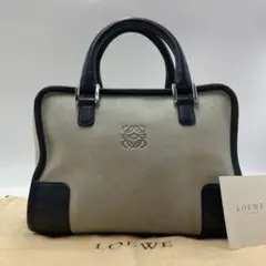 極çŸåâšLOEWE ã¢ããœã27 ã¢ãã°ã©ã ãã³ãããã° ã¹ã«ã€ãã«ãŒ é©