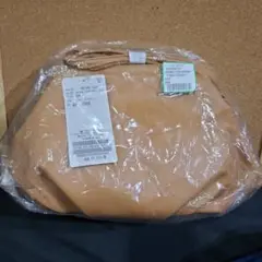 キャメル 合成皮革 ショルダーバッグ 未使用