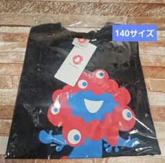 関西万博2025ミャクミャク　キッズTシャツ　140センチ 新品 ブラック
