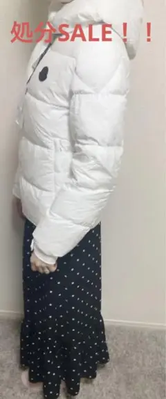 【新品未使用】MONCLER モンクレール レディースダウンジャケット 白