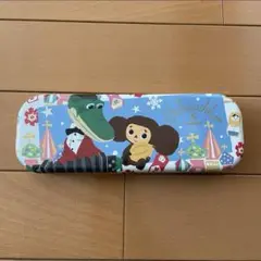 チェブラーシカ 菓子缶 ペンケース