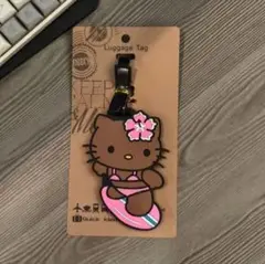 ハローキティ ビーチサンダル キーホルダー　荷物タグ　かわいい　サンリオ　旅行