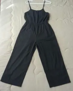 UNIQLO ブラックオーバーオール 150