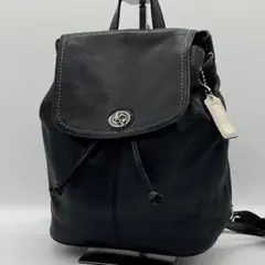 ✨美品✨COACH コーチ ターンロック リュックサック ブラック