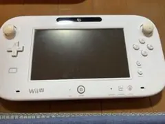 Wii U ゲームパッド ホワイト ジャンク品 動作未確認