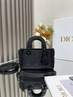 Dior ブラック ショルダーバッグ