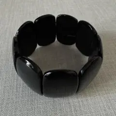 バッファローホーン バングル ブレスレット 水牛の角 ブラック