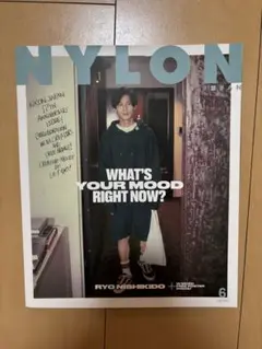 NYLON JAPAN 6月号 RYO NISHIKIDO