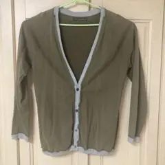 ビームス　カーディガン　ブラウン　Mサイズ