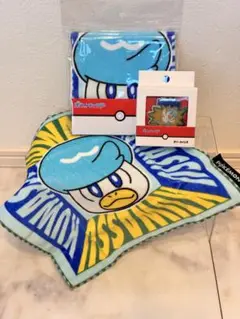 スリーコインズ ポケットモンスター 限定コラボ クワッス ハンカチ ピンバッジ