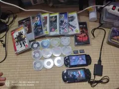 PSPゲームコンソールのフルセット