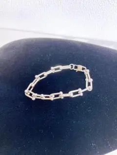 ＃メンズ　ブレスレット　シルバーアクセサリー　長さ18cm