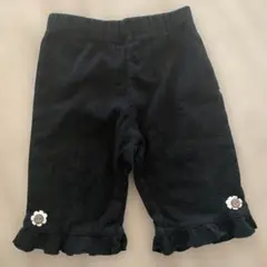 西松屋　黒 フリル付き ボトムス 90サイズ