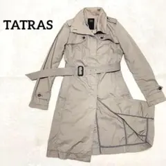 261 TATRAS レディース ロングコート グレー ポーランド製 ベルト M