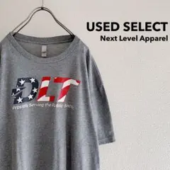 古着 “NextLevel” DLT Print T-shirt (gray)