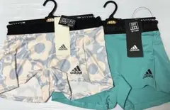グンゼ　adidas 女児　150サイズ　ハーフショーツ　２枚セット