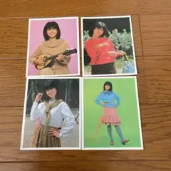 河合奈保子さん ブロマイド4枚