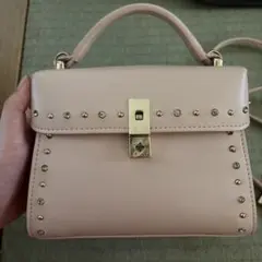 CELFORD リュタン ビジュースタッズポシェット　ピンク（訳あり）