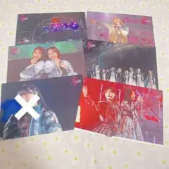 4th anniversary Live ポストカード　井上　松田　谷口　的野