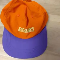 ディッキーズワークキャップ オレンジ✕パープル