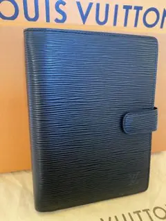 【ベタつき無し】ルイヴィトン エピ 手帳カバー アジェンダMM R20042