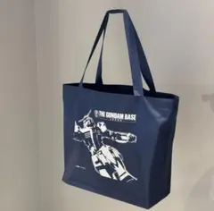 THE GUNDAM BASE エコバッグ ネイビー