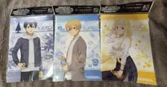 ソードアートオンラインアリシゼーション　サントリーA5ノート三冊　アリス　キリト