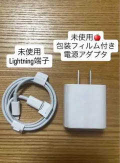 【Apple純正】20W USB-C電源アダプタ＋Lightningケーブル