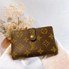 【展示品】ルイヴィトン ポルトフォイユ・ヴィエノワ がま口 二つ折り 財布