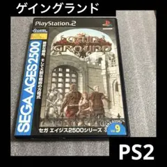 SEGA AGES 2500 シリーズ Vol.9 ゲイングランド　新品未使用 PS2]SEGA AGES 2500 シリーズ Vol.9 ゲイングランド(GAIN GROUND)