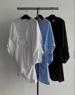 ENFOLD エンフォルド TUCK T-SHIRT 新品未使用品