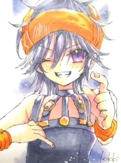 手描きイラスト　ナランチャ