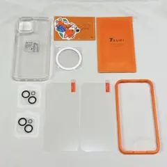iPhone 15 6.1インチ用 ケース ガラスフィルム カメラフィルム 透明