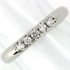 ミキモト ダイヤモンド 0.15ct リング Pt950 11号