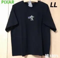 Disney トイストーリー バズライトイヤー 刺繍 Tシャツ　LLサイズ　黒