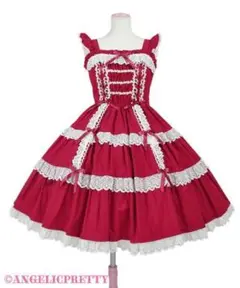 Angelic Pretty Romanticティアードジャンパースカート