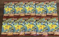 マクドナルド　ポケカ　プロモ　未開封　10パック　セット