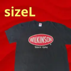WILKINSON　企業ロゴ　✨United Athle✨　Tシャツ　黒　L