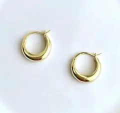 新品　フープピアス　ゴールド　シルバー　両耳