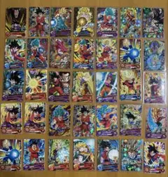 【ドラゴンボール】スーパードラゴンボールヒーローズカード　孫悟空　 35枚セット