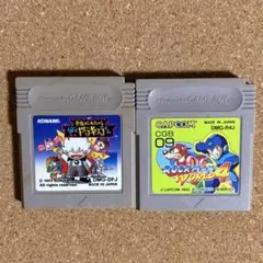 ゲームボーイソフト　悪魔城すぺしゃる　ぼくドラキュラくん　ロックマンワールド4