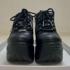 GRL レザー厚底スニーカー 22.5cm