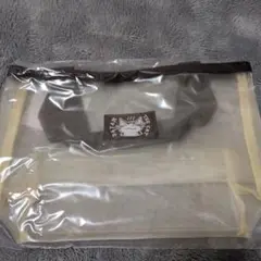 ③キャラクター付きメッシュポーチ　湯けむり　わちふぃーるど
