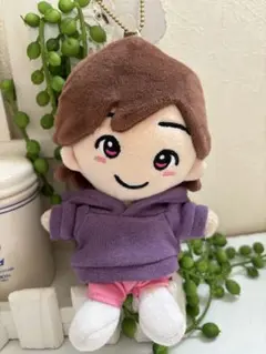 パーカー 紫☆ちびぬい 服☆ハンドメイド なにわ男子 コスチューム 洋服