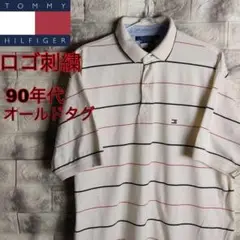 【レア品】トミーヒルフィガー 旧タグ ポロシャツ 90s VINTAGE