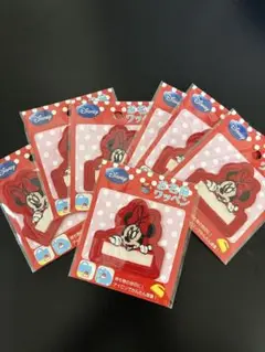 Disney ミニーマウス ワッペン 7個セット　お名前ワッペン
