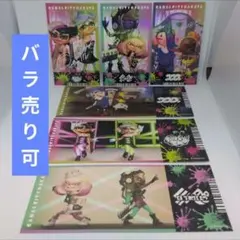スプラトゥーン　キャナルシティ　ホログラムフェスチケット風カード　博多　限定