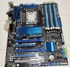 自作PC　マザーボードASUS P6X580-E (LGA1366ソケット) 自作PC マザーボードASUS P6X580-E (LGA1366ソケット) - メルカリ