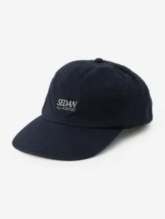 SEDAN ALL-PURPOSE ロゴ　コットン　キャップ　ネイビー