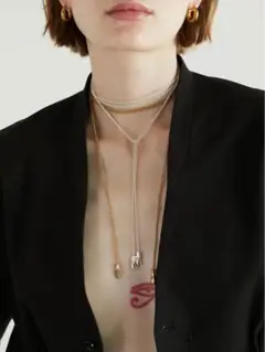【LAPEAUDEGEM】long chain choker